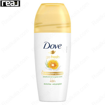 مام رول ضد تعریق داو گریپ فروت و علف لیمو Dove Grapefruit Roll On 50ml