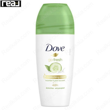 مام رول ضد تعریق داو خیار و چای سبز Dove Cucumber Roll On 50ml