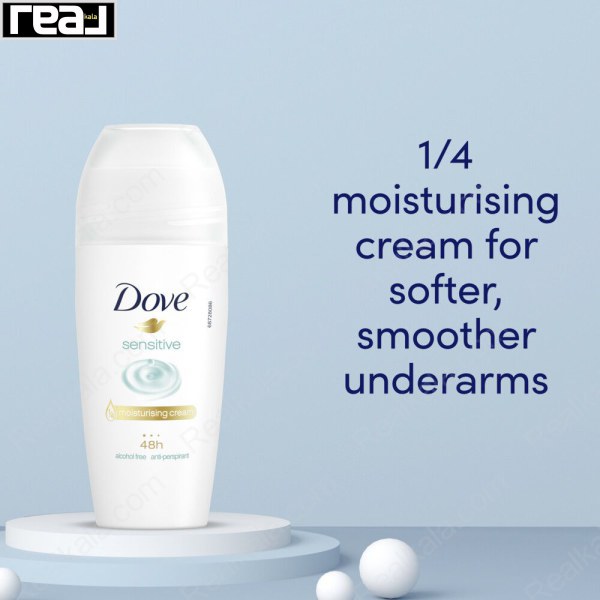 مام رول ضد تعریق داو سنسیتیو Dove Sensitive Roll On 50ml