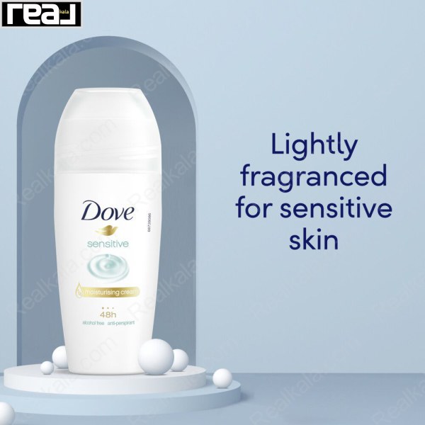 مام رول ضد تعریق داو سنسیتیو Dove Sensitive Roll On 50ml