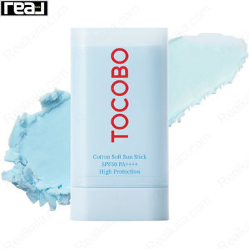 استیک ضد آفتاب ++++TOCOBO Cotton Soft SPF50+ PA با فرمول سبک و مات حجم 19 گرم