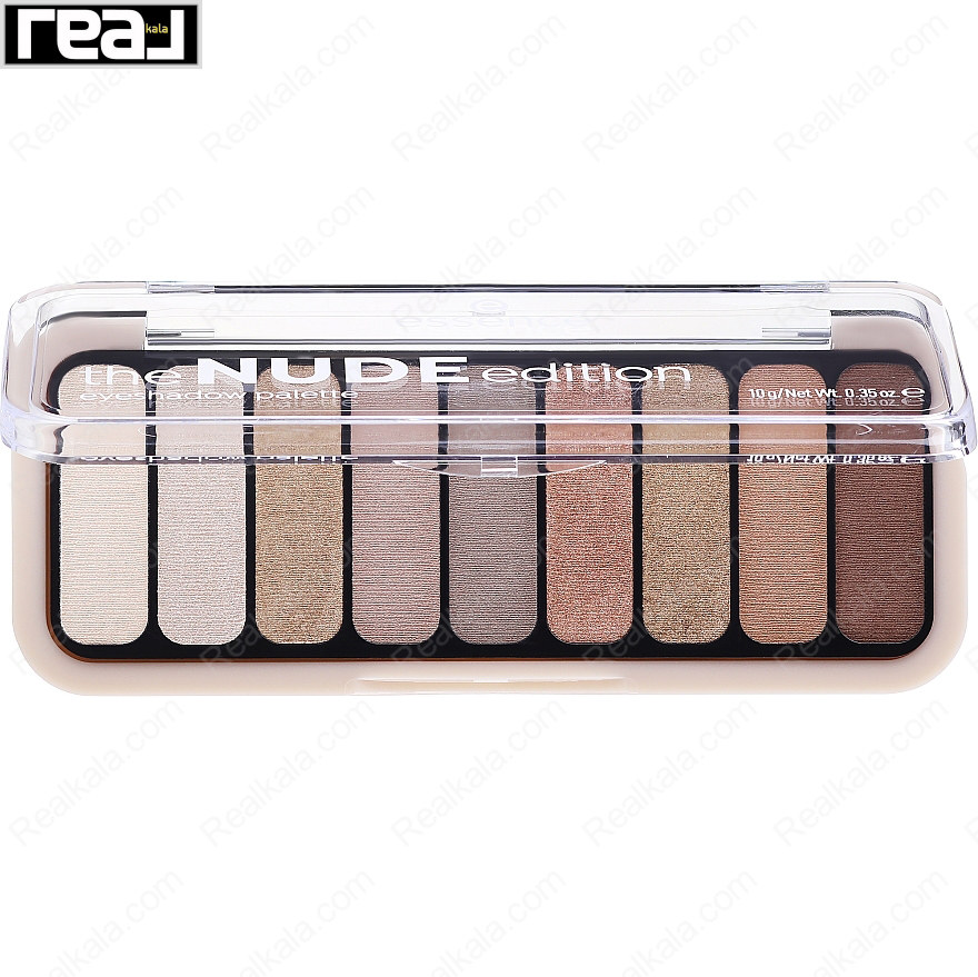 پالت سایه چشم 9 رنگ اسنس مدل نود ادیشن Essence The Nude Edition Eyeshadow Palette