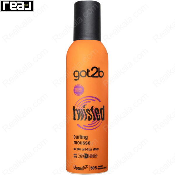 موس فر کننده مو گات تو بی Got2b Twisted Curling Mousse