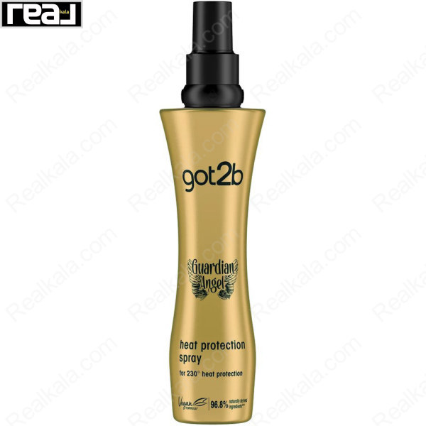 اسپری محافظ حرارتی مو گات تو بی مدل فرشته نگهبان Got2b Guardian Angel Heat Protection Spray 200ml