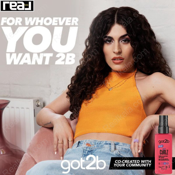 اسپری فر کننده و محافظت کننده گات تو بی Got2b Gotcurlz Define & Protect Curl Spray 150ml