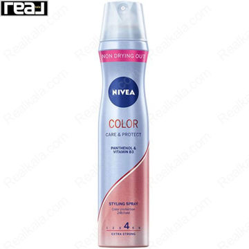 اسپری نگهدارنده حالت مو نیوا مدل کالر کر اند پروتکت Nivea Hair Spray Color Care & Protect 250ml