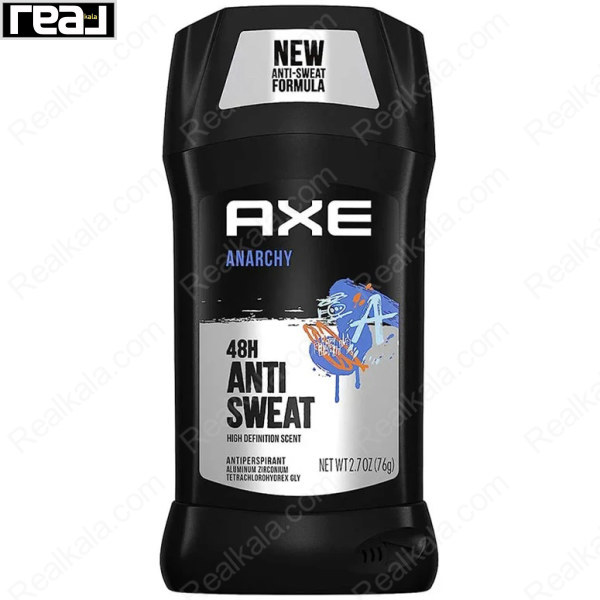 استیک ضد تعریق (مام) مردانه آکس مدل آنارچی AXE Anarchy Anti Sweat Antiperspirant Stick For Men