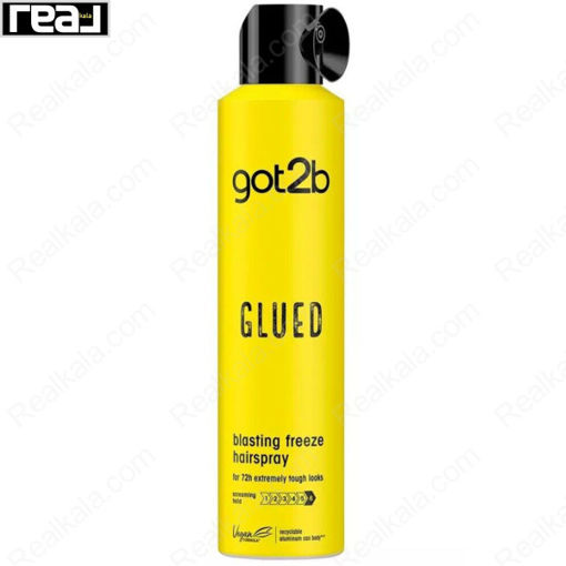 اسپری چسب مو گات تو بی شماره 6 Got2b Glued Blasting Freeze Hairspray