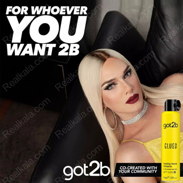 اسپری چسب مو گات تو بی شماره 6 Got2b Glued Blasting Freeze Hairspray