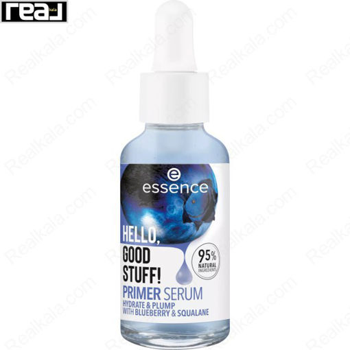 پرایمر سرم صورت اسنس با خاصیت آبرسانی و حجم دهندگی Essence Hello Good Stuff Primer Serum Hydrate Plump 30ml