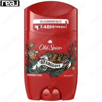 مام استیک الد اسپایس مدل بیرگلاو Old Spice Deodorant Stick Bearglove 50ml