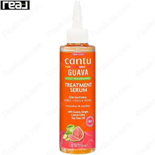 سرم درمانی و مغذی کف سر کانتو عصاره گوآوا Cantu Guava Scalp Nourishing Treatment Serum 118ml