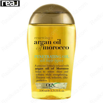 روغن آرگان او جی ایکس برای انواع مو Ogx Argan Oil Of Morocco All Hair Types