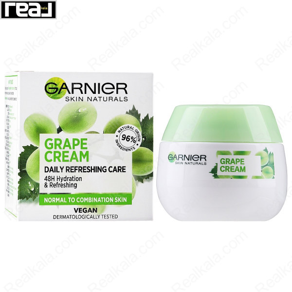 کرم آبرسان گارنیر عصاره انگور Garnier Daily Refreshing Care Grape Cream 50ml