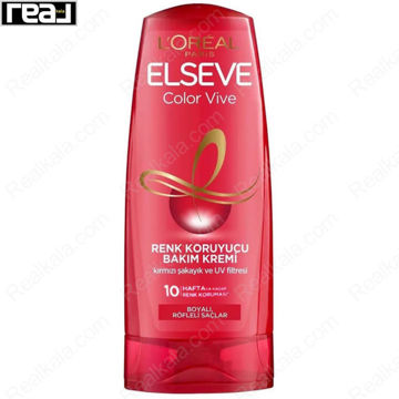 نرم کننده مو لورال Elseve Color Vive مخصوص موهای رنگ شده با فیلتر UV و محافظت از رنگ مو حجم 360 میل
