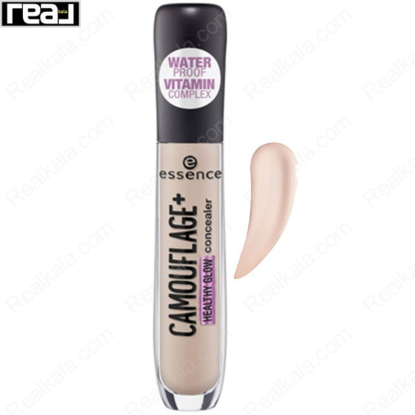 کانسیلر کاموفلاژ اسنس مدل هلثی گلو شماره 10 Essence Camouflage+ Healthy Glow Concealer light ivory