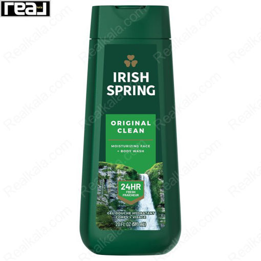 شامپو بدن آیریش اسپرینگ مدل اورجینال کلین Irish Spring Original Clean Body Wash 591ml