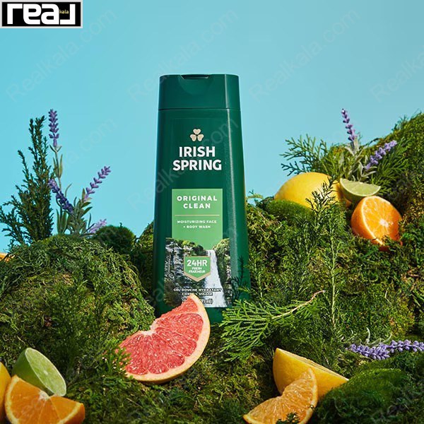 شامپو بدن آیریش اسپرینگ مدل اورجینال کلین Irish Spring Original Clean Body Wash 591ئم