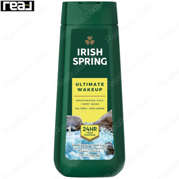 شامپو بدن آیریش اسپرینگ مدل التیمیت ویکاپ Irish Spring Ultimate Wakeup Body Wash 591ml