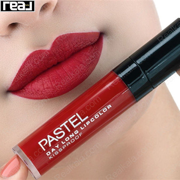 رژ لب Kissproof شماره 09 Pastel با رنگ قرمز کلاسیک و بافت سبک