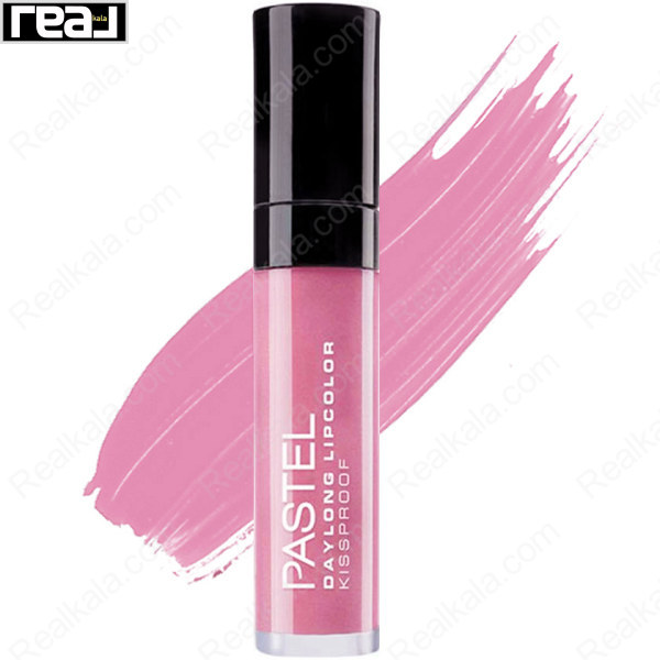 رژ لب مات Pastel شماره 12 با رنگ صورتی روشن و فرمول ضد انتقال، مناسب آرایش های روزمره