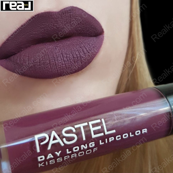 رژ لب Kissproof شماره 22 Pastel با رنگ آلوئی بنفش و بافت سبک