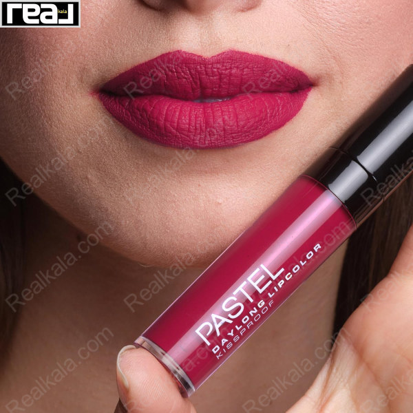 رژ لب Kissproof شماره 48 Pastel با رنگ قرمز تیره