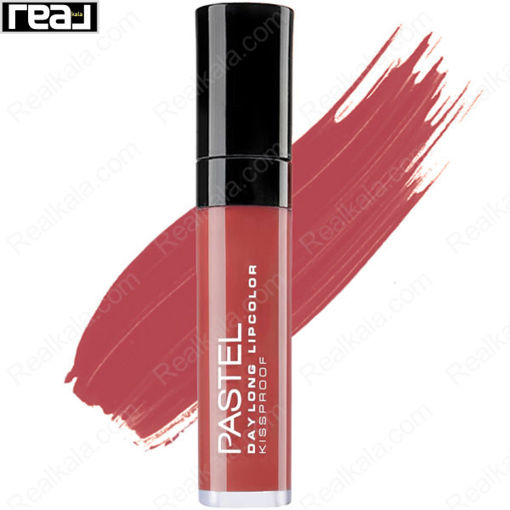 رژ لب مایع پاستل مات و بادوام شماره Pastel Daylong Lipcolor Kissproof 44