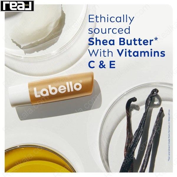 ویتامین های موجود در Labello Vanilla Butter Cream 24h