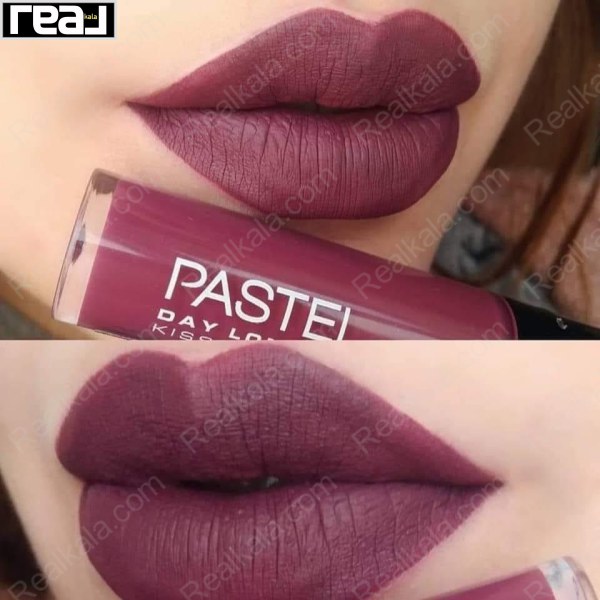 رژ لب مایع مات و بادوام پاستل شماره 19 Pastel Daylong Lipcolor Kissproof