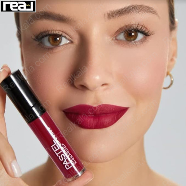 رژ لب Kissproof شماره 36 Pastel با رنگ زرشکی تیره