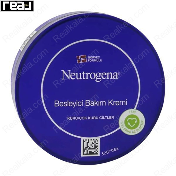 کرم مرطوب کننده و مغذی دست نوتروژینا کاسه ای مخصوص پوست خشک و خیلی خشک Neutrogena Besleyici Bakim Kremi 300ml