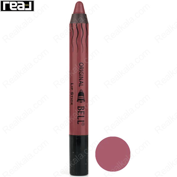 رژ لب مدادی ضد آب بل شماره 13 Bell Longlasting & Waterproof Pencil Lipstick