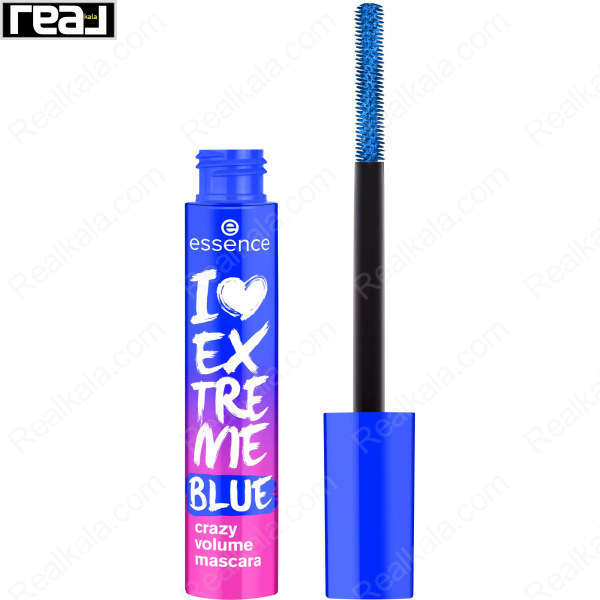 ریمل آی لاو اکستریم کریزی ولوم اسنس آبی Essence I Love Extreme Crazy Volume Blue Mascara