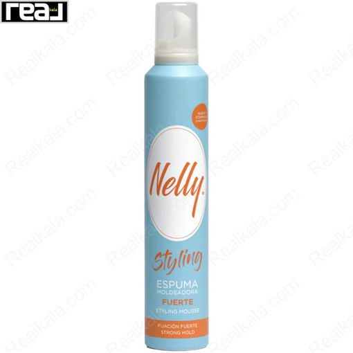 موس حالت‌ دهنده مو قوی نلی Nelly Styling Hair Mousse Strong Hold 300ml