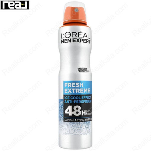 اسپری ضد تعریق لورال فرش اکستریم Loreal Fresh Extreme Anti Perspirant Spray