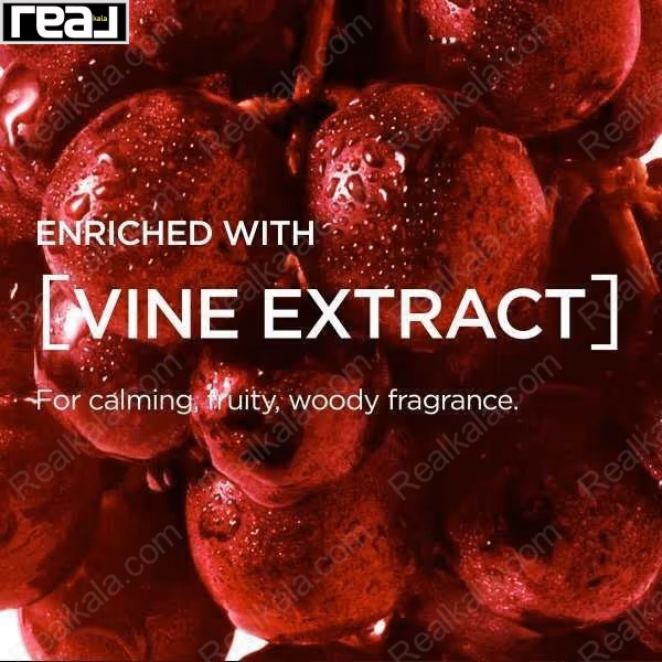 شاور ژل مردانه 5 در 1 لورال استرس رزیست حاوی عصاره انگور