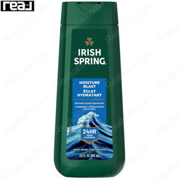 شامپو بدن آیریش اسپرینگ مدل مویسچر بلاست Irish Spring Moisture Blast Body Wash 591ml