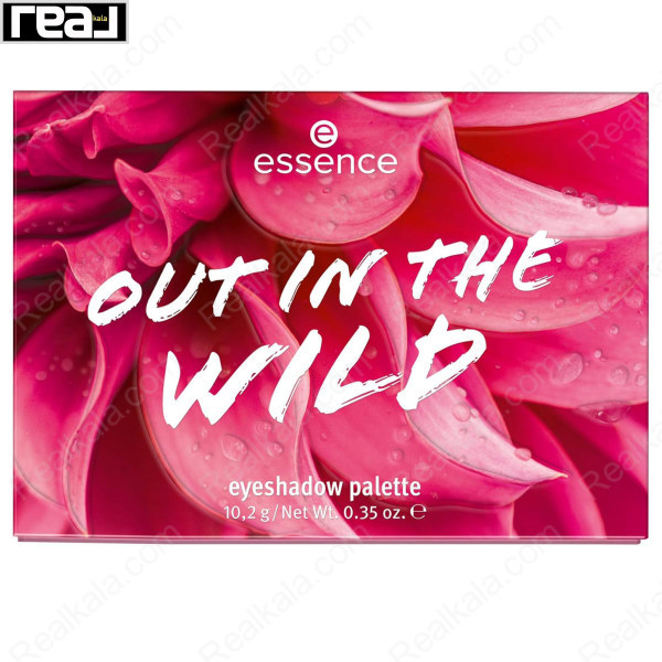 جعبه پالت سایه Essence Out In The Wild با طراحی گل رز و وزن 10.2 گرم