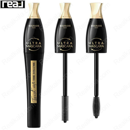 ریمل توئیست آپ دو در یک بورژوا مدل اولترا بلک Bourjois Twist Up Ultra Black 2 in 1 Mascara