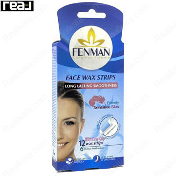 نوار موبر صورت فنمن مناسب پوست حساس با فرمول هایپوآلرژنیک و اثر صاف کننده طولانی