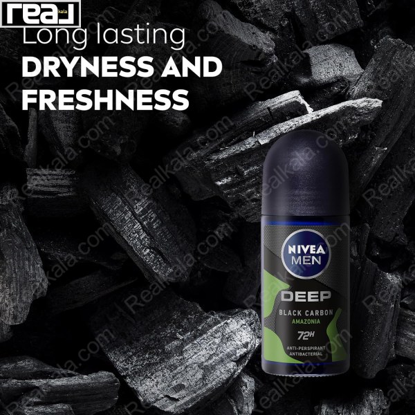 مام رول مردانه نیوا دیپ بلک کربن آمازونیا