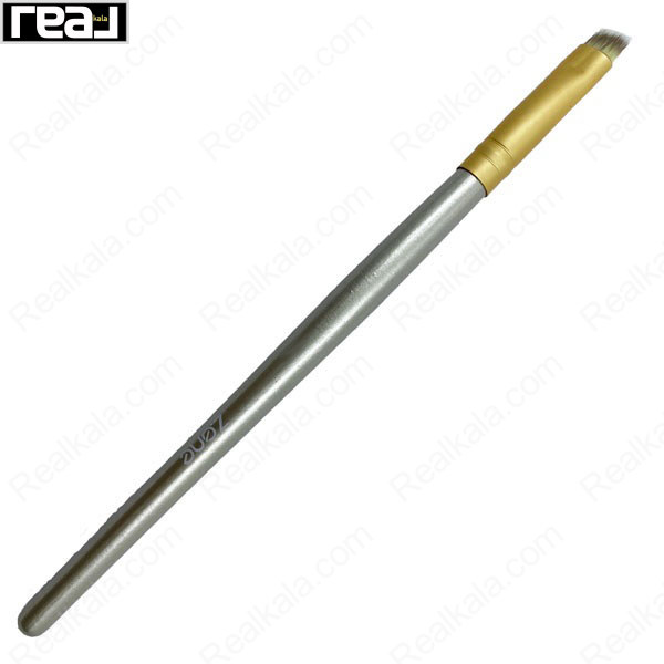 نمای کامل براش سایه چشم زاویه‌دار Zone مدل Z354 با دسته سبک و سر مورب، مناسب ایجاد خط سایه دقیق و فرم دادن به گوشه چشم