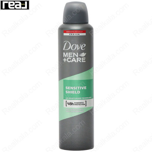 اسپری ضد تعریق مردانه داو مدل سنسیتیو شیلد Dove Sensitive Shield Spray 250ml