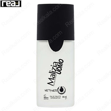 ادکلن مالیزیا یومو مدل وتیور Malizia Uomo Vetyver Eau De Toilette 50ml