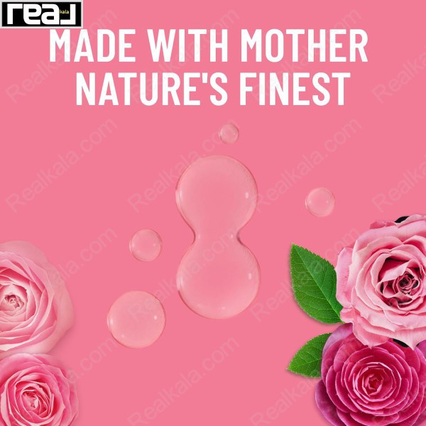 تونر سینت ایوز مدل رز با شعار Made with Mother Nature’s Finest و طراحی گل‌دار