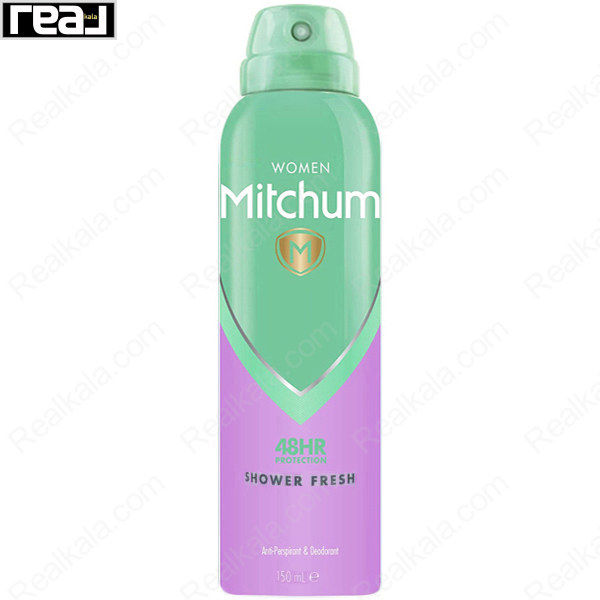 اسپری زنانه میچام مدل شاور فرش Mitchum Deodorant Spray Shower Fresh 150ml