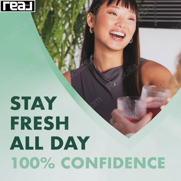 مام رول ضد تعریق زنانه میچام مدل کلیر فرش Mitchum Clear Fresh Deodorant Roll On 100ml