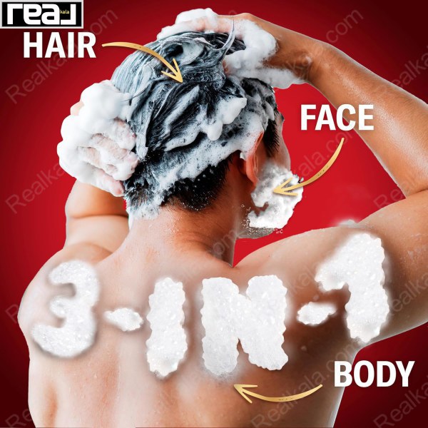 شامپو بدن 3 در 1 الد اسپایس مدل ولفتورن Old Spice Wolfthorn Body Hair Face Wash 400ml