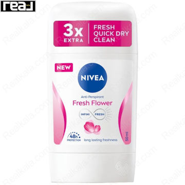 استیک ضد تعریق (مام) نیوا زنانه فرش فلاور Nivea Antiperspirant Stick Fresh Flower
